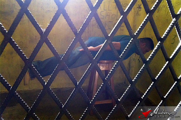 Dennis Alfaro Jail Cell Planking