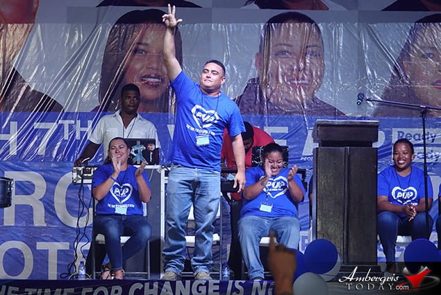 Pre Election Rallies Held over the Weekend in San Pedro Town