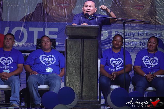 Pre Election Rallies Held over the Weekend in San Pedro Town