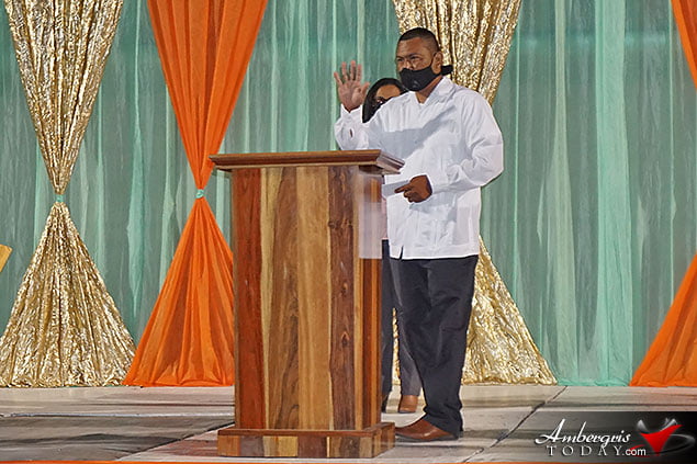 Mayor Wally Nuñez and Councilors Officially Sworn into Office 7 New San Pedro Town Council Sworn Into Office