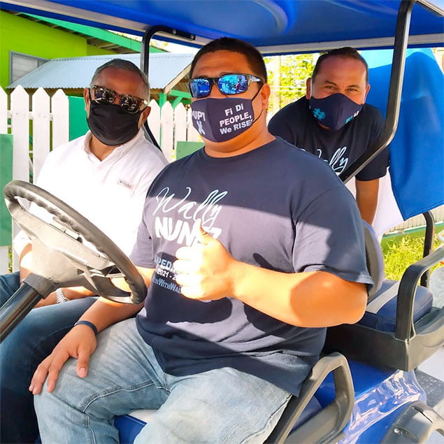 Prime Minister Briceno Offers Unwavering Support to San Pedro