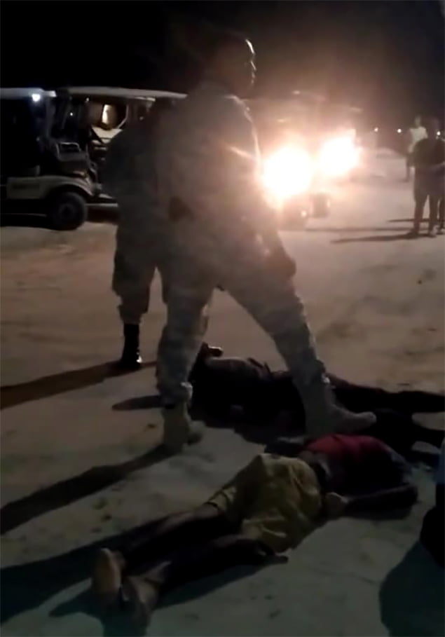 Excessive Force by Police Quick Response Team on Civilians