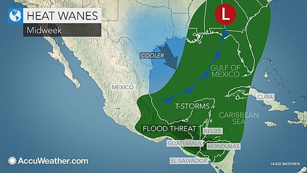 Weather Forecast Calls for Heavy Rains After Heat Spell