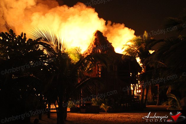 Ambergris Caye’s Iconic Ramon’s Village Resort Goes Down in Massive Fire