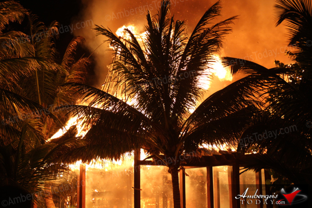 Ambergris Caye’s Iconic Ramon’s Village Resort Goes Down in Massive Fire