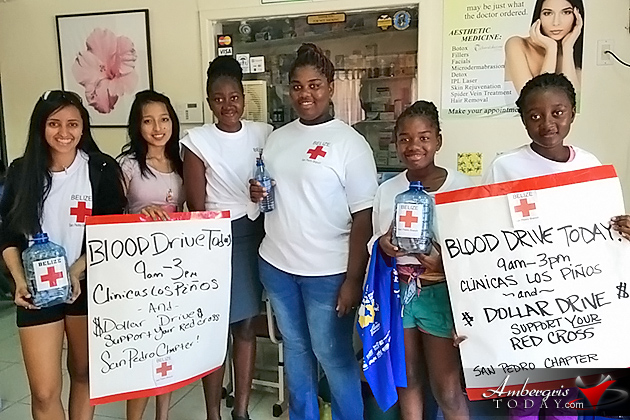 San Pedro Belize Red Cross Host Successful First AID/CPR Training and Blood Drive