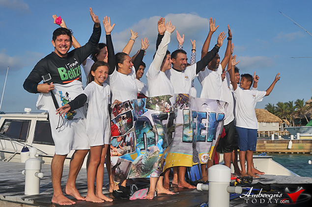 Early Morning Reef Swim Kicks off Reef Week on Ambergris Caye
