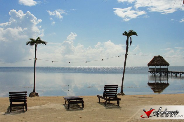 A calm day on the beach