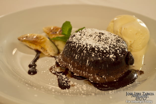 Top 5 Island Desserts in San Pedro, Belize 3 Victoria House’s La Palmilla Restaurant The Molten Chocolate