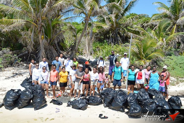 Islanders Participate in National River and Beach Cleanup 2015