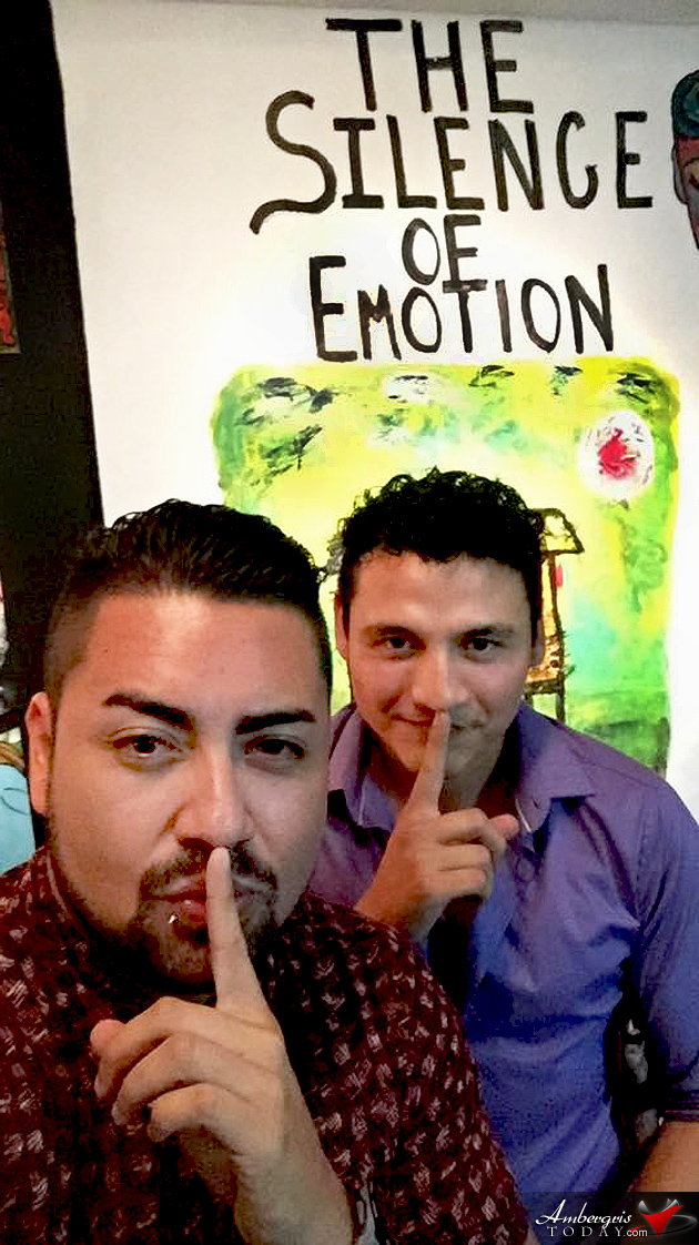 Young Belizean Artist Holds First Solo Exhibit in the City