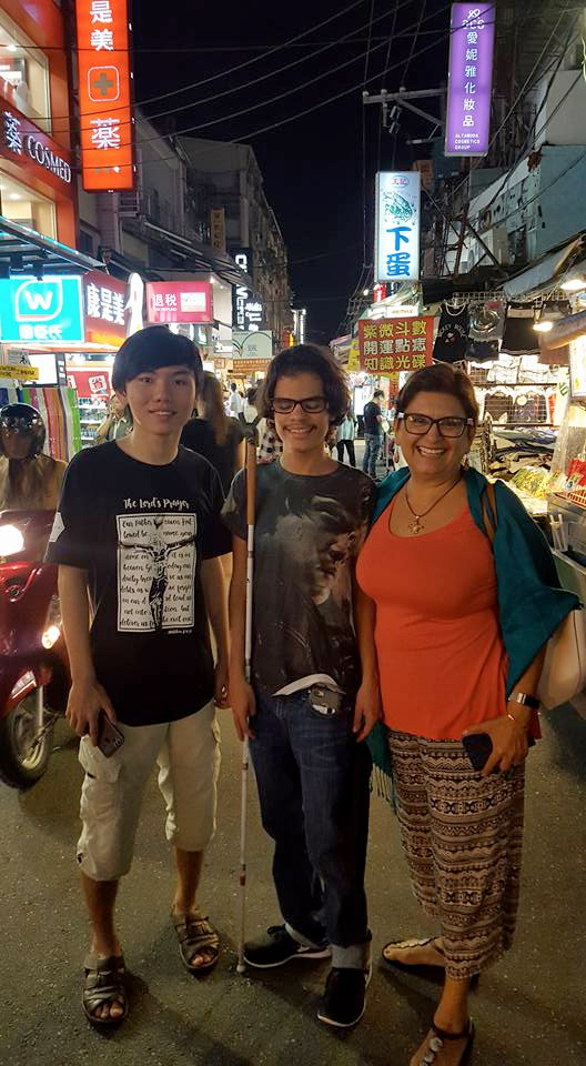 Belize’s Blind Hero Rowan Garel Honored in Taipei, Taiwan