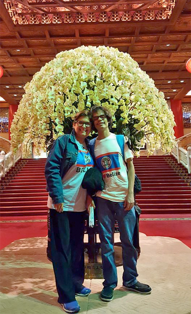 Belize’s Blind Hero Rowan Garel Honored in Taipei, Taiwan