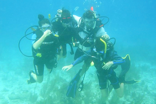Rowan Garel - Visually Impaired Teen Dives Belize Blue Hole Rowan Garel - Visually Impaired Teen Dives Belize Blue Hole