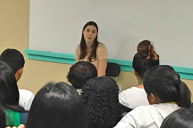 Our World Project Targets Social Issues at San Pedro High School 1