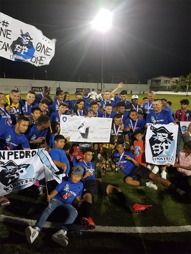 San Pedro Pirates Win First Premier League Football Championship