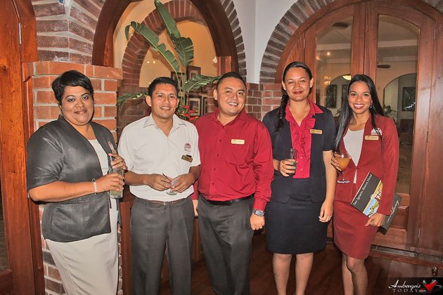 Staff of San Ignacio Resort Hotel celebrate successful social event San Ignacio Resort Hotel Boasts Conference Travel in Belize