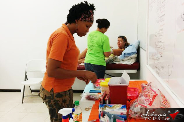 Building a blood supply for San Pedro, Ambergris Caye