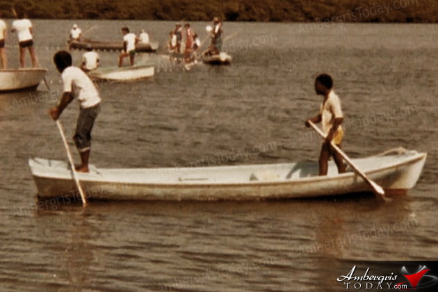 When there was no wind the San Pedro Islanders would have to take out their paddles to reach a destination Calm Days Were Horrible in San Pedro