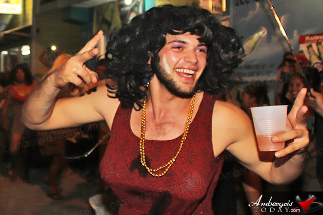 Los Barbies' Carnival Comparsa (John McAfee Song) San Pedro Carnaval Day Three Highlighted by John McAfee Parody