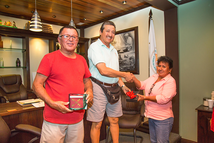 San Pedro Town Boasts New Flag and Coat of Arms