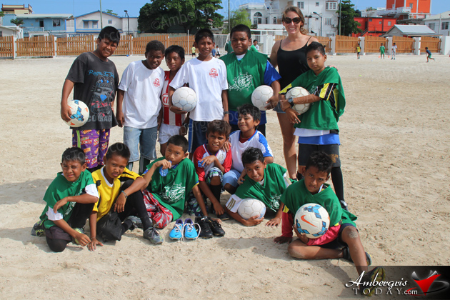 San Pedro Sports Council Hosts Football Clinics