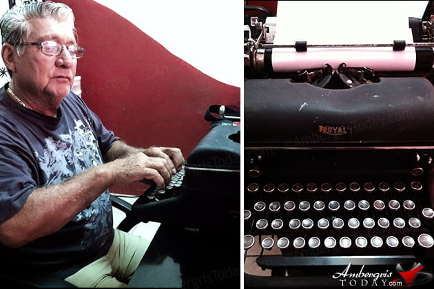 Island Benefactor Al Felly Brings Typewriting to San Pedro