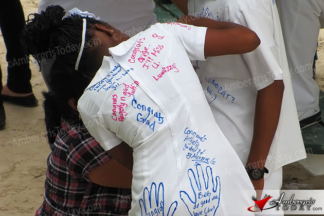 Seniors Start Graduation Celebrations 1 San Pedro High School Uniform Signing