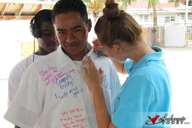 Seniors Start Graduation Celebrations 5 San Pedro High School Uniform Signing