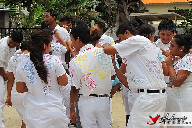 Seniors Start Graduation Celebrations 8 San Pedro High School Uniform Signing