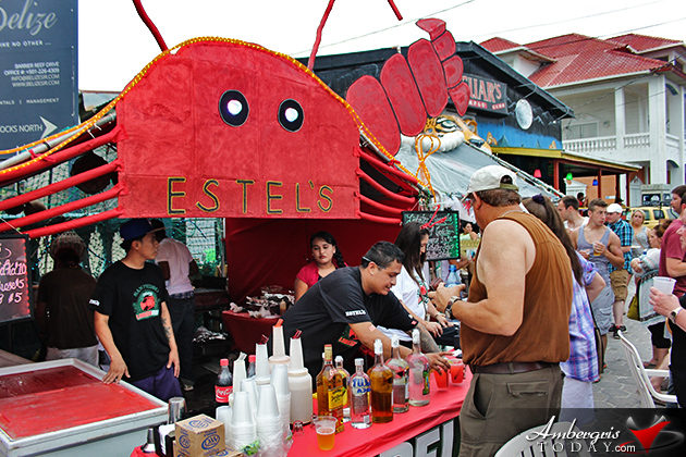 San Pedro Lobster Fest 2015 -Ambergris Caye, Belize Elvi’s Kitchen Tops Lobsterfest with Best Dish