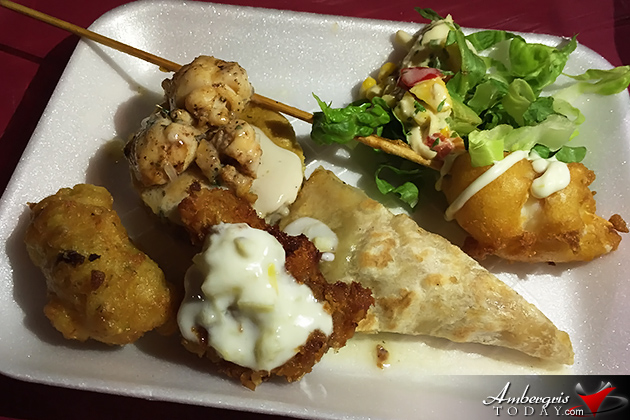 Elvi’s Kitchen Tops Lobsterfest with Best Dish -2nd Place Best Dish: : Di Vu with Lobster Corn Dog, Quesadilla, Fritter, Stuffed Pepper, Cake and Salad Elvi’s Kitchen Tops Lobsterfest with Best Dish