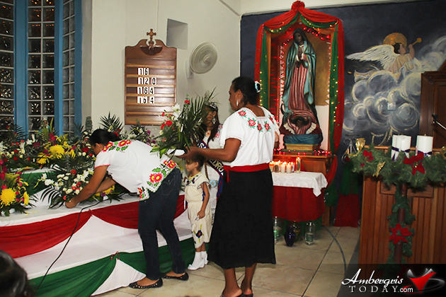 San Pedro Pays Tribute to Virgin of Guadalupe