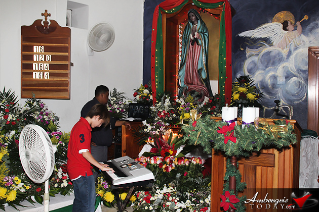 San Pedro Pays Tribute to Virgin of Guadalupe