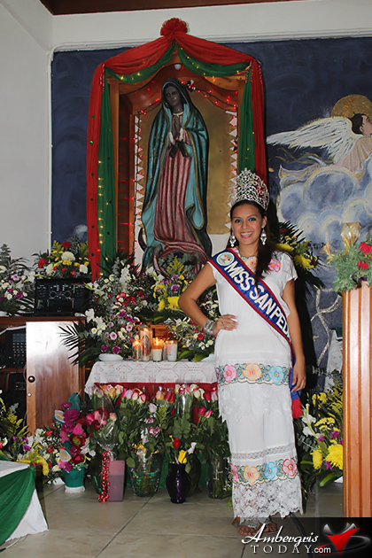San Pedro Pays Tribute to Virgin of Guadalupe