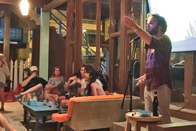 Comedy Night at Sandbar Raises over $5K for Island Charities