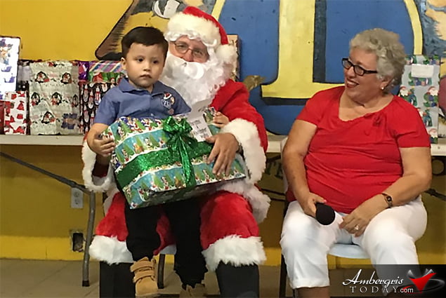 Santa Spreads Christmas Cheer at the Lions Den