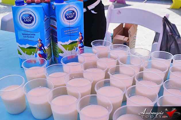 Santiago Castillo Makes World Milk Day Fun for Island Students