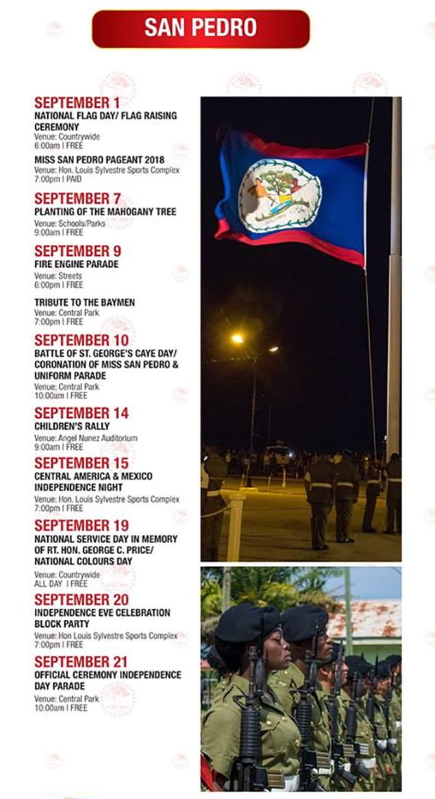 September Celebrations Calendar of Events