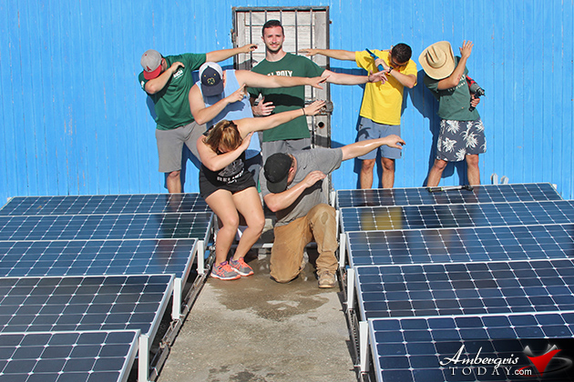 San Pedro R.C School Receives Solar Panels From Capoly University, California
