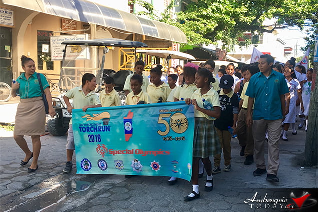 Special Olympics Torch Parade in San Pedro