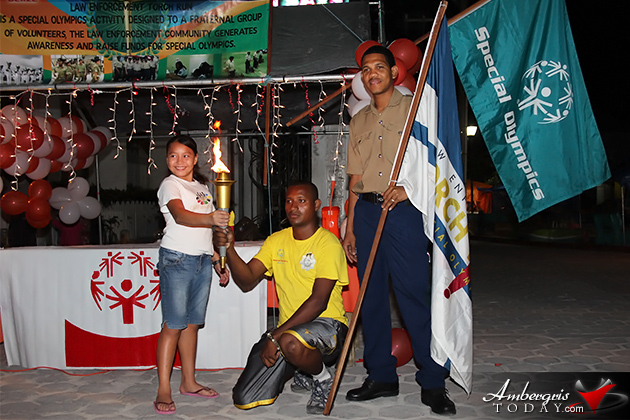 Belize Special Olympics Torch Comes to San Pedro Belize Special Olympics Torch Comes to San Pedro