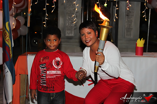 Belize Special Olympics Torch Comes to San Pedro Belize Special Olympics Torch Comes to San Pedro