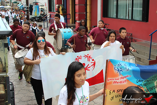 Belize Special Olympics Torch Comes to San Pedro Belize Special Olympics Torch Comes to San Pedro
