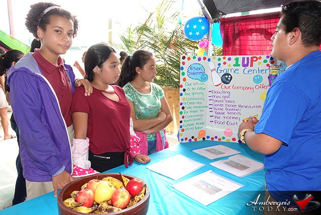 Awesome Product/Business Displays at SPHS’s Business Fair