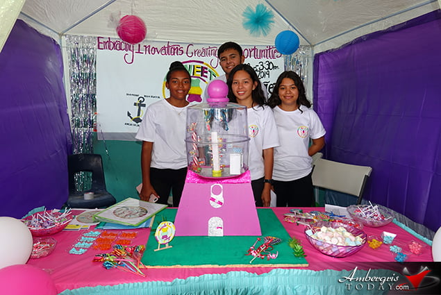 Awesome Product/Business Displays at SPHS’s Business Fair