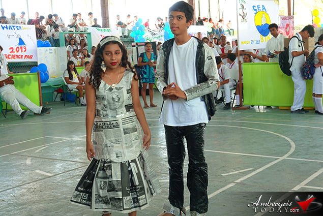 SPHS Science Fair all About Reducing, Reusing and Recycling!