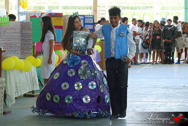 SPHS Science Fair all About Reducing, Reusing and Recycling!