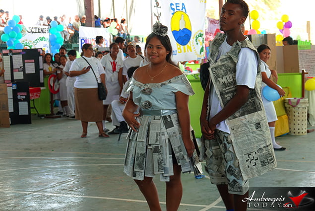 SPHS Science Fair all About Reducing, Reusing and Recycling!