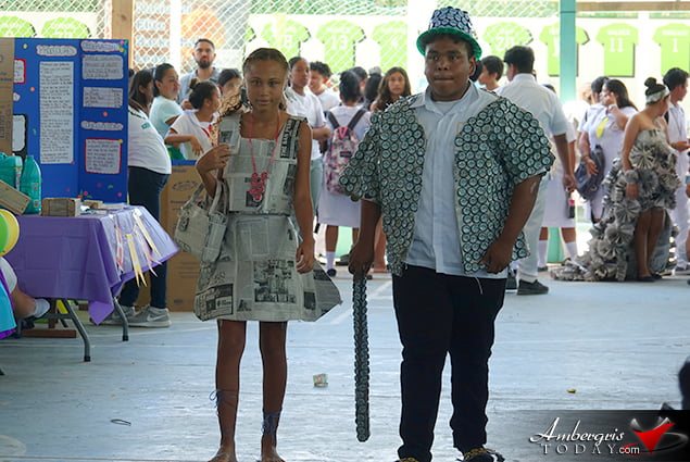 SPHS Science Fair all About Reducing, Reusing and Recycling!